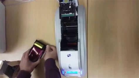 smart 30 card printer ribbon|How to Change a Printer Ribbon in the IDP Smart 30 Printer.